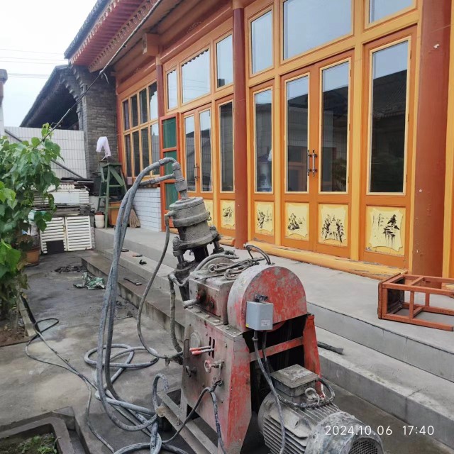 坡心镇房屋地基沉降注浆加固施工